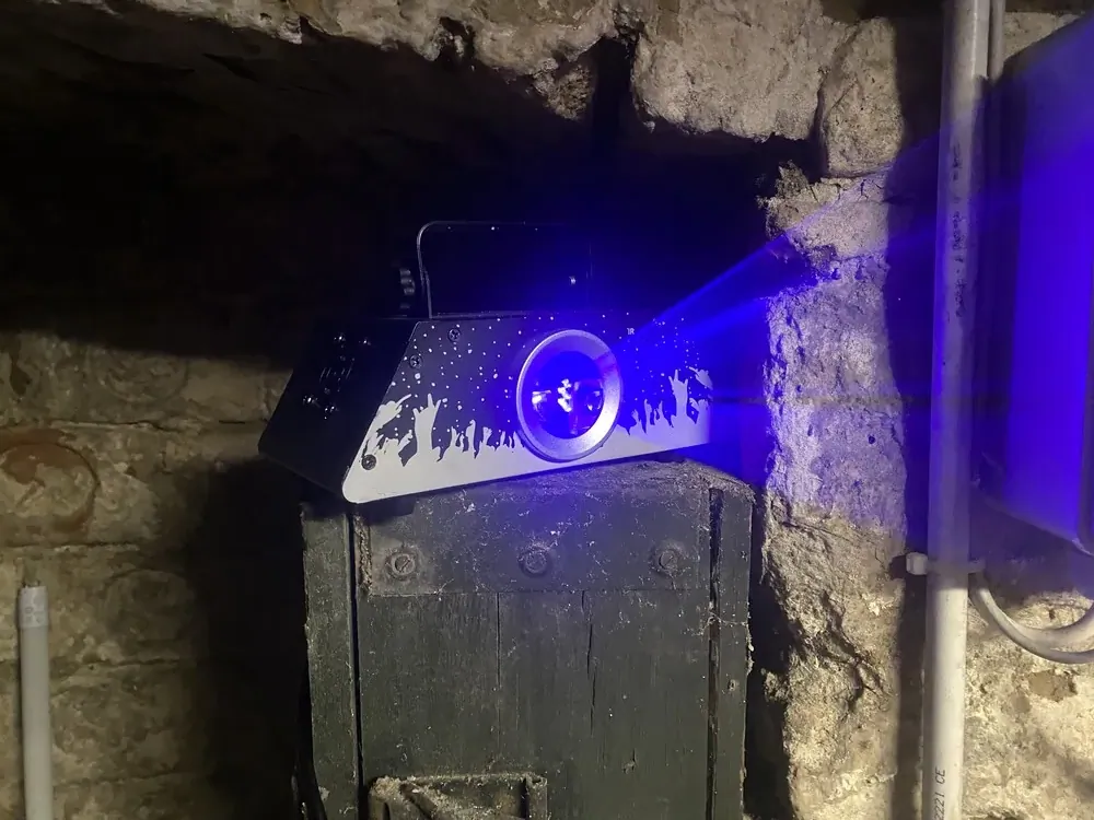 Elfeland RGB animációs lézerprojektor teszt 1