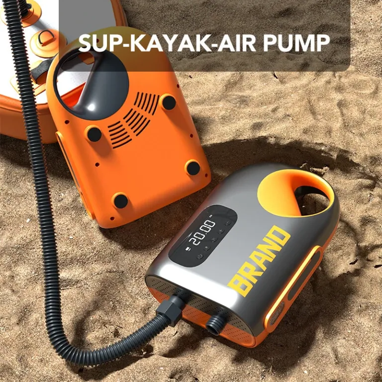 Akkumulátoros SUP pumpa a kényelmes vízi sportokhoz 2