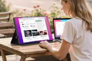 UPERFECT UColor T6 hordozható monitor 4K luxussal