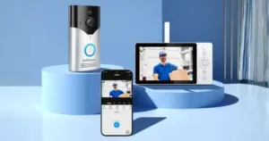 Vezeték nélküli nyugalom SriHome okoskaputelefonnal
