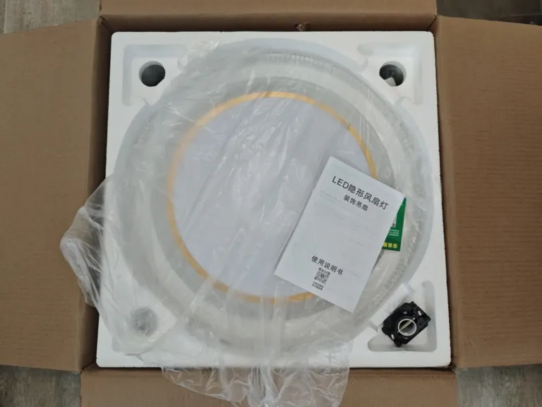 BlitzWill BW-CFL4 mennyezeti lámpa ventilátorral teszt 17