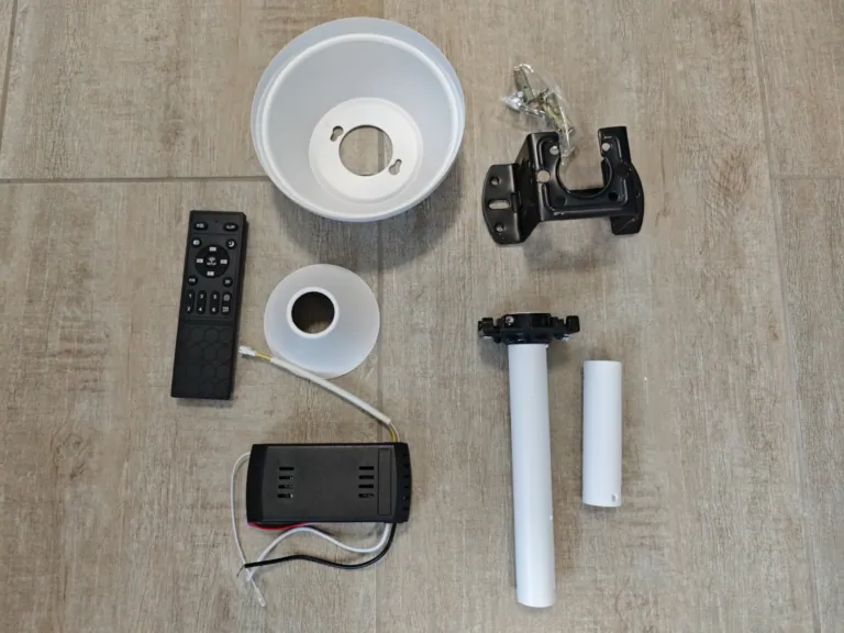 BlitzWill BW-CFL4 mennyezeti lámpa ventilátorral teszt 16