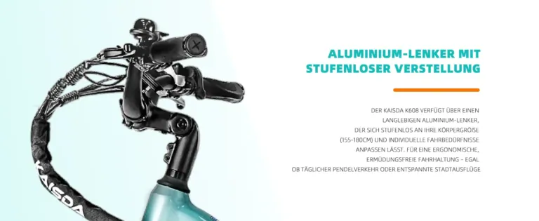 KAISDA K608 – amikor a munkába járás is tiszta élvezet 8