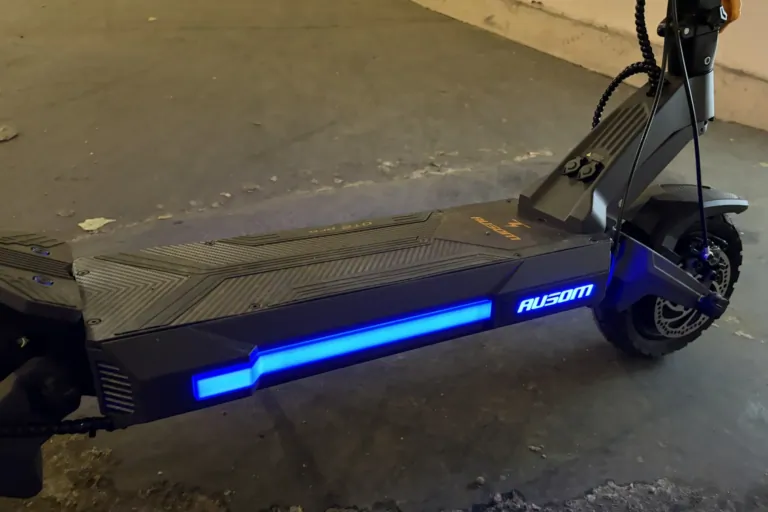 Ausom DT2 Pro kétmotoros e-roller teszt 34