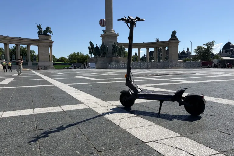 Ausom DT2 Pro kétmotoros e-roller teszt 28