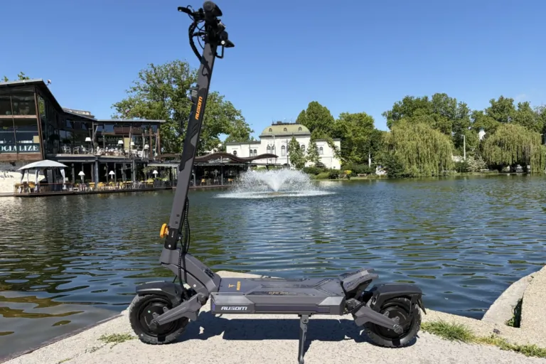 Ausom DT2 Pro kétmotoros e-roller teszt 27
