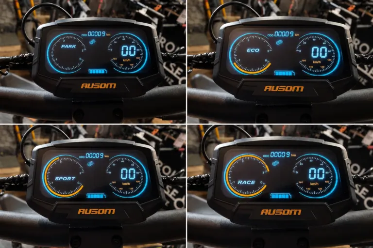 Ausom DT2 Pro kétmotoros e-roller teszt 43