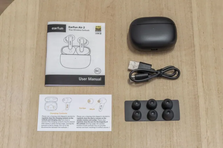 EarFun Air 2 Bluetooth fülhallgató teszt 3