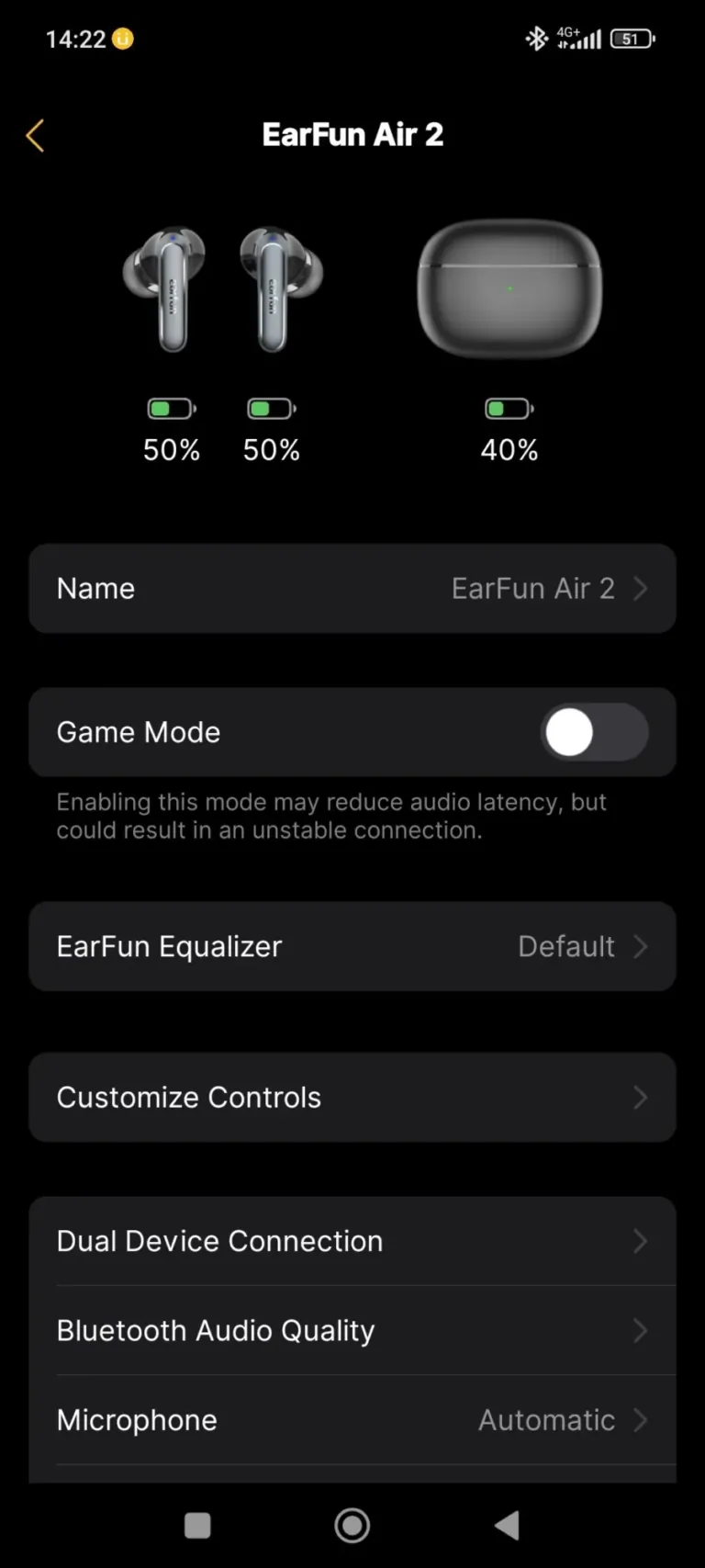 EarFun Air 2 Bluetooth fülhallgató teszt 11
