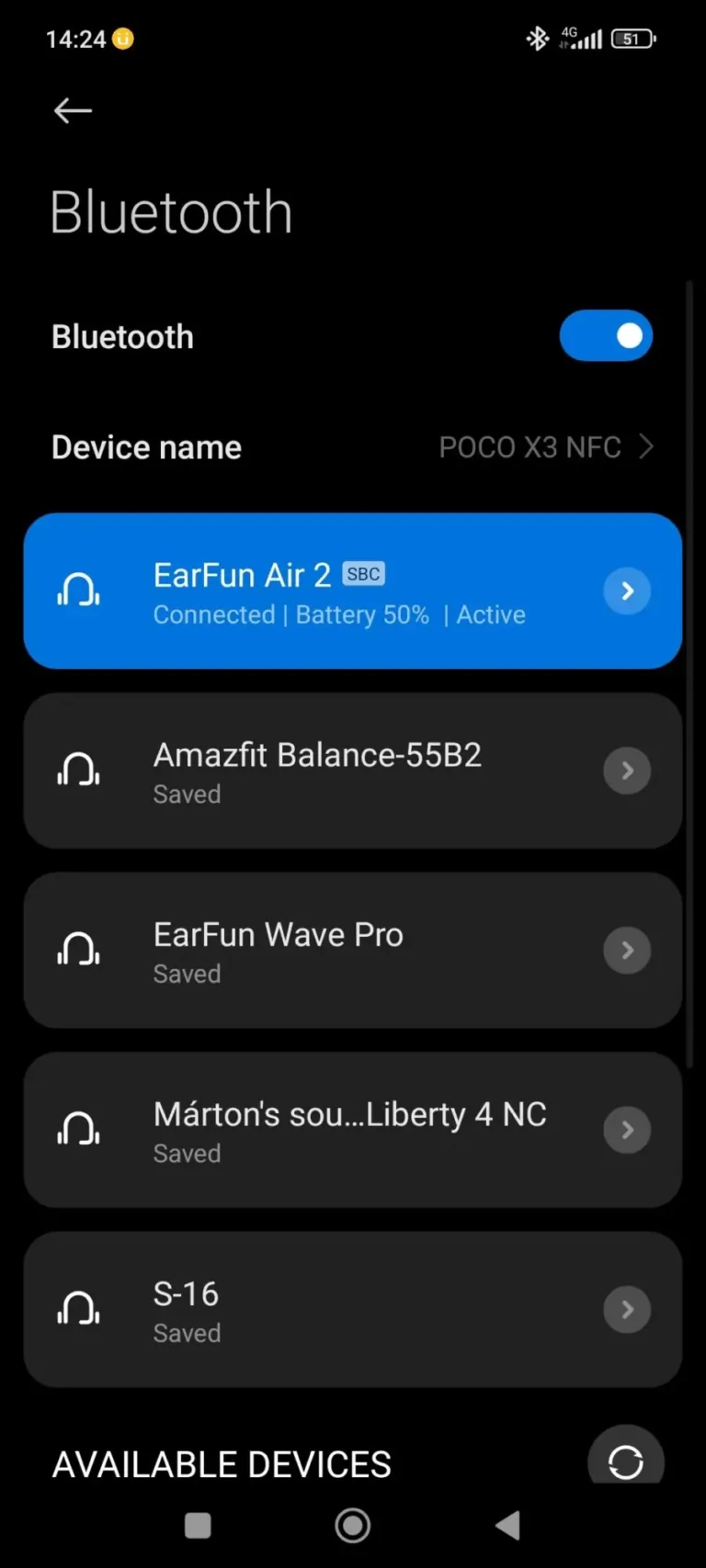 EarFun Air 2 Bluetooth fülhallgató teszt 16