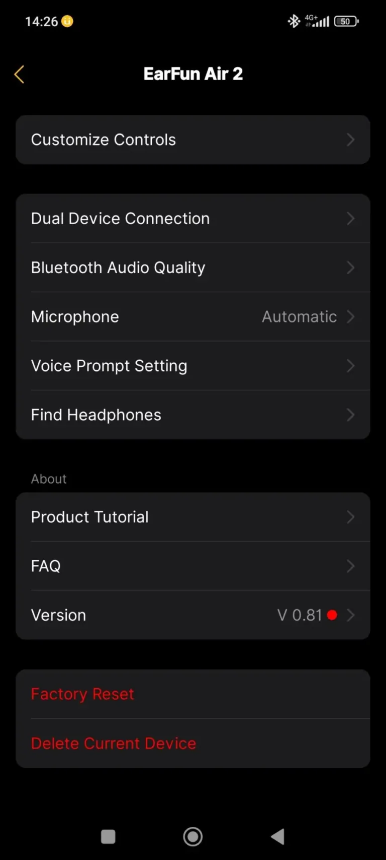 EarFun Air 2 Bluetooth fülhallgató teszt 18
