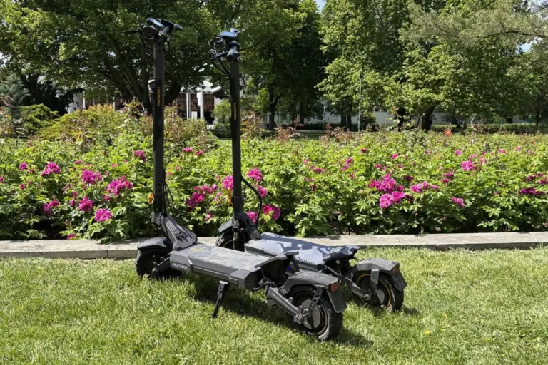 Ausom DT2 Pro kétmotoros e-roller teszt 48