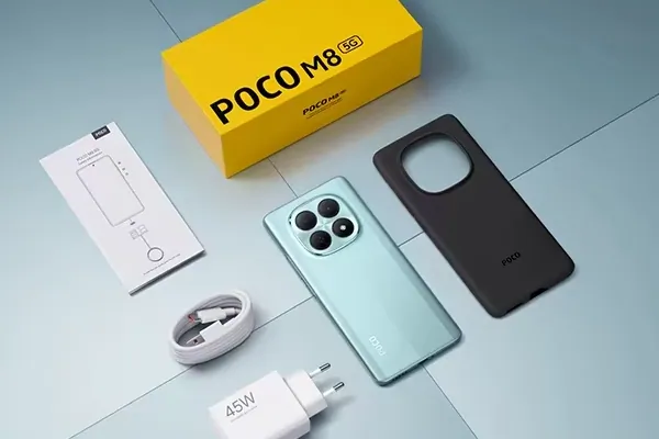 POCO M8 telefon: a pénztárcabarát ár találkozik a tudással 1