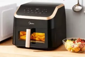 Midea XXL forrólevegős fritőz: időt és energiát spórol