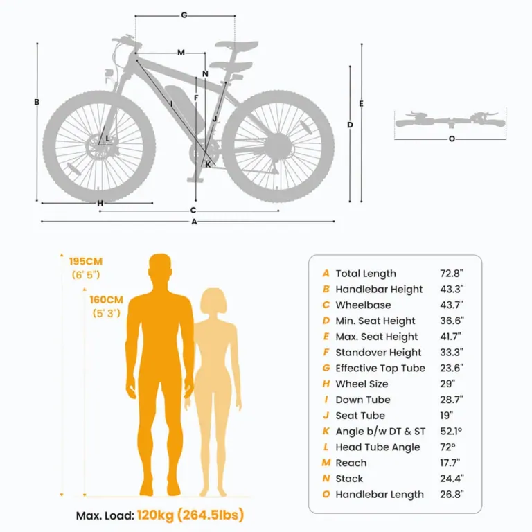A FORIDE U1 elektromos mountain bike megbízható és olcsó 19