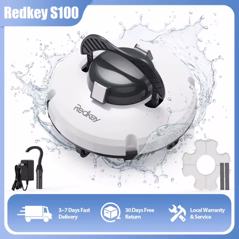 Redkey S100 medencetisztító robot: jöhet a csobbanás 2