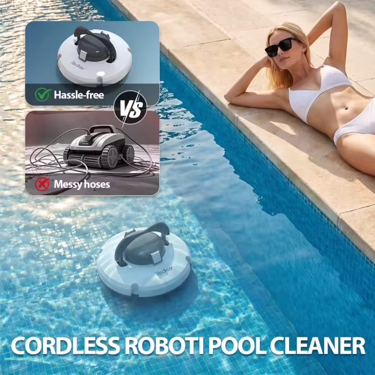 Redkey S100 medencetisztító robot: jöhet a csobbanás 4