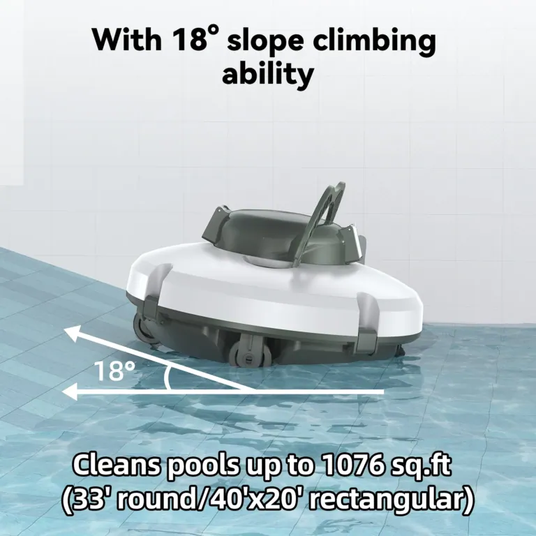 Redkey S100 medencetisztító robot: jöhet a csobbanás 5