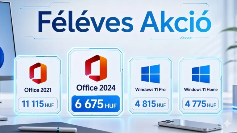 Jogtiszta MS Office és Windows 11 a Godeal24-nél