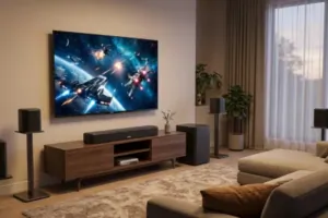 Ultimea Aura A40 soundbar: 8 hangszóró és végtelen élmény