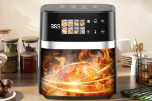 Nyolcféle menü, nulla olajszag: Patbrela air fryer