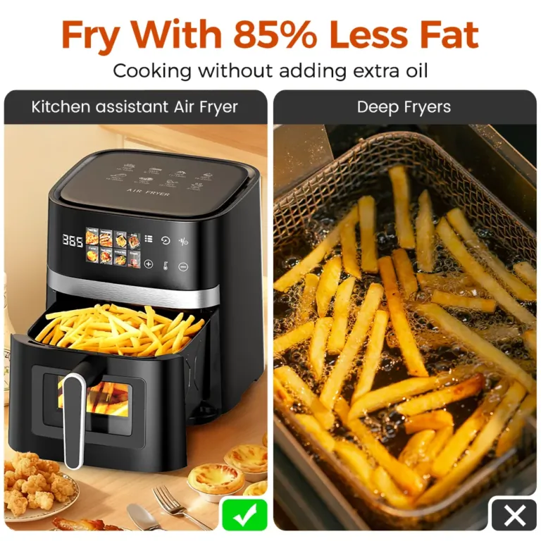 Nyolcféle menü, nulla olajszag: Patbrela air fryer 4