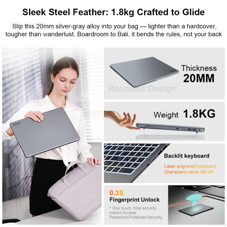 A Ninkear A15 Pro laptop igazán költséghatékony választás 12