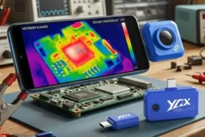 YXP96, YXP160 hőkamerával precíz mérés -20°C-tól +550°C-ig