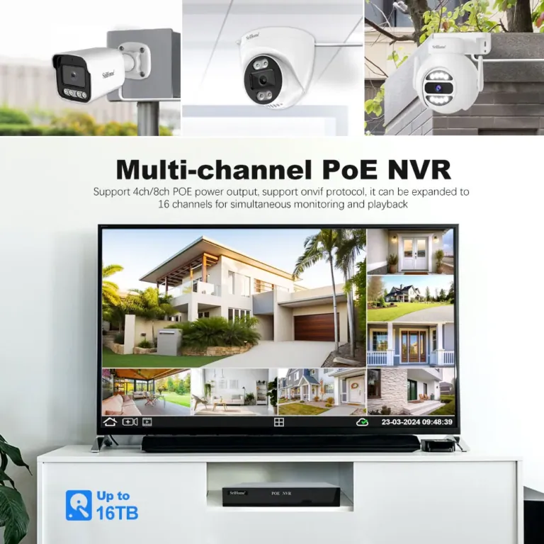 Biztonság felsőfokon SriHome 5 megapixeles kameraszettel 3