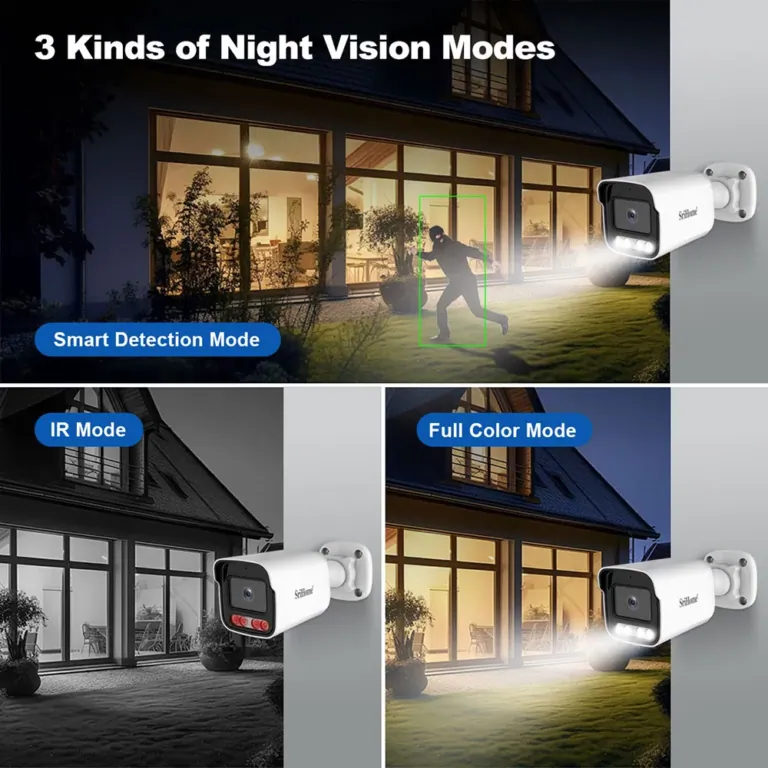 Biztonság felsőfokon SriHome 5 megapixeles kameraszettel 7