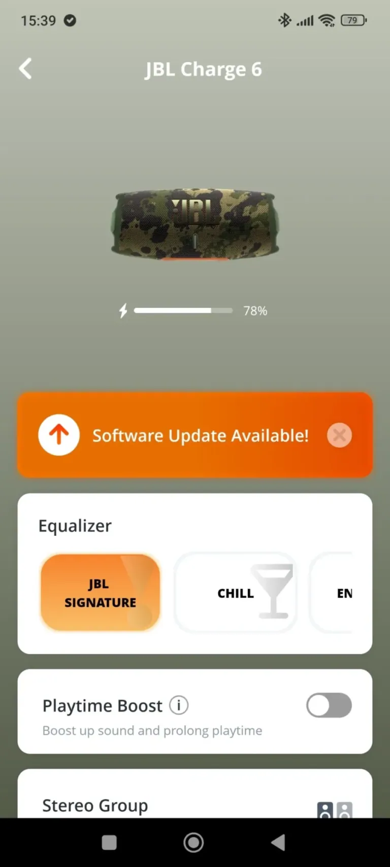 JBL Charge 6 Bluetooth hangszóró teszt 14