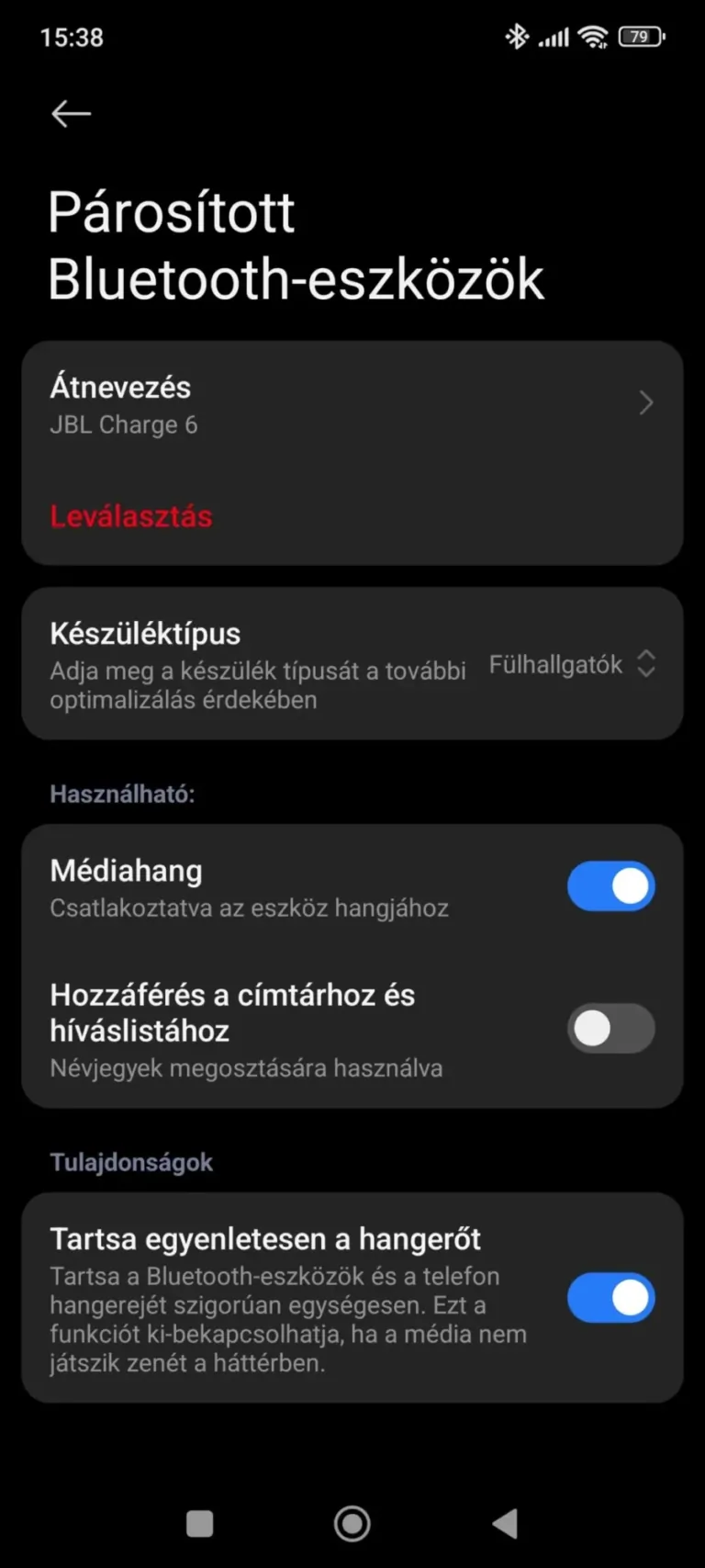JBL Charge 6 Bluetooth hangszóró teszt 23
