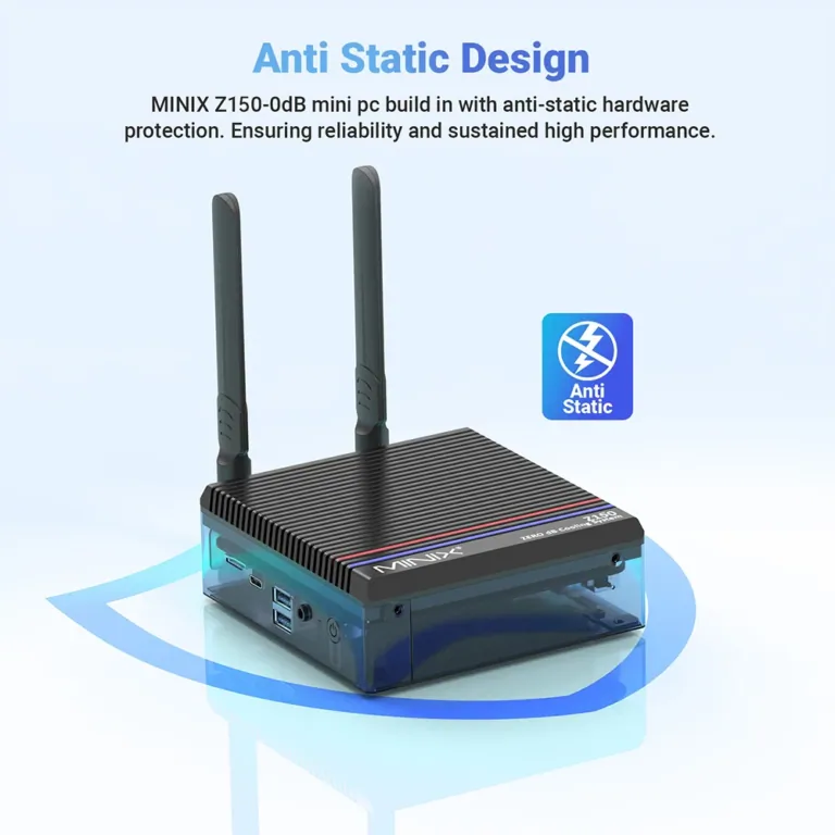 MINIX Z150-0dB mini PC: maximális 4K élmény, nulla zajjal 7