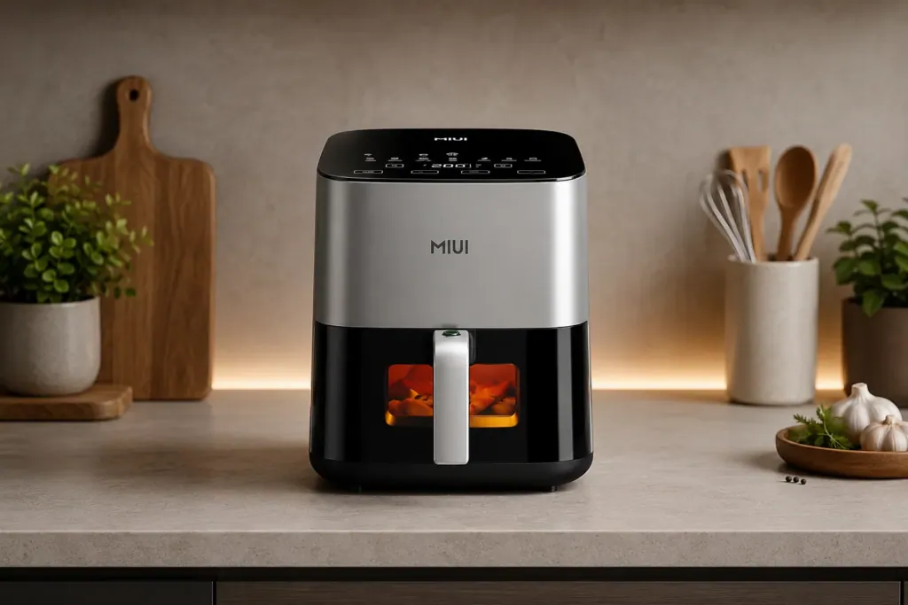 Kívül ropog, belül szaftos: így süt a MIUI ROUNY air fryer 1