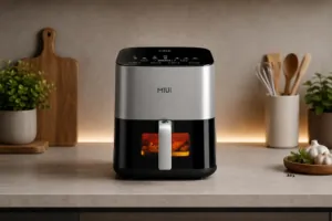Kívül ropog, belül szaftos: így süt a MIUI ROUNY air fryer