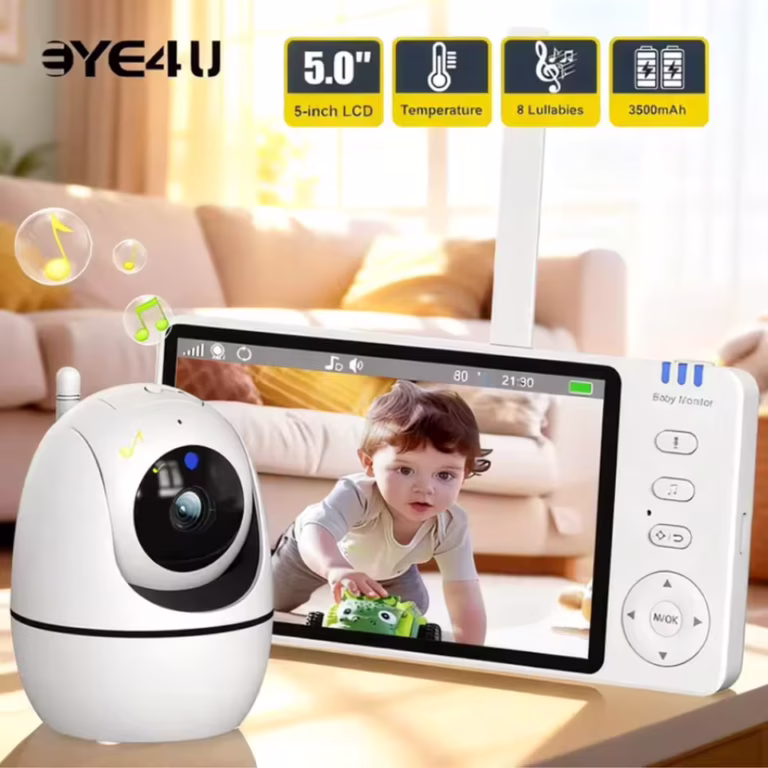 Eye4U kamerás bébiőr a nyugodt estékért 2