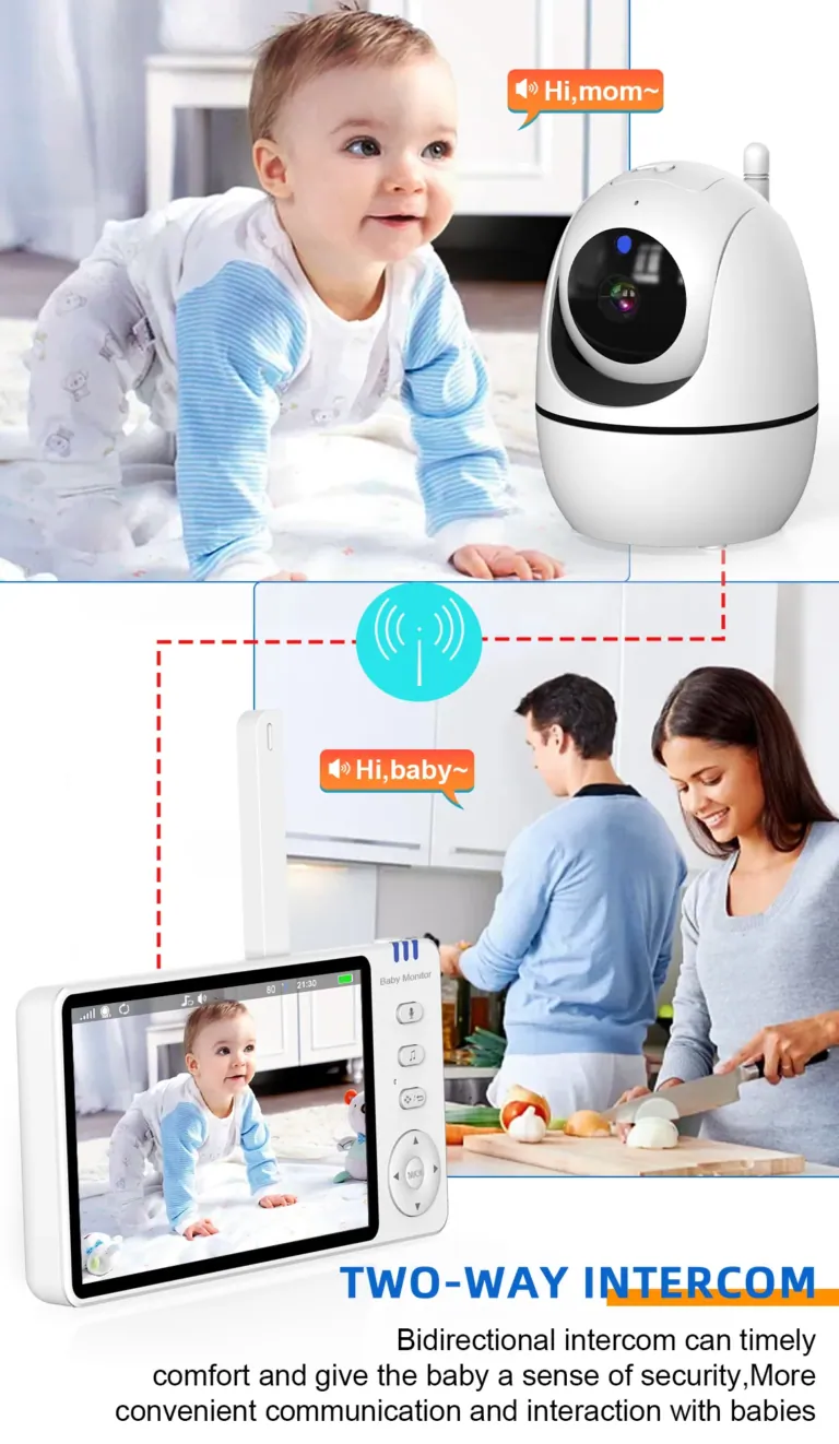 Eye4U kamerás bébiőr a nyugodt estékért 11