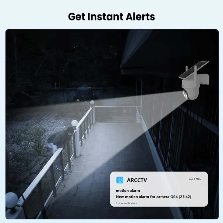 Az ARCCTV kinti kamera okos, napfényből él és mindent lát 6
