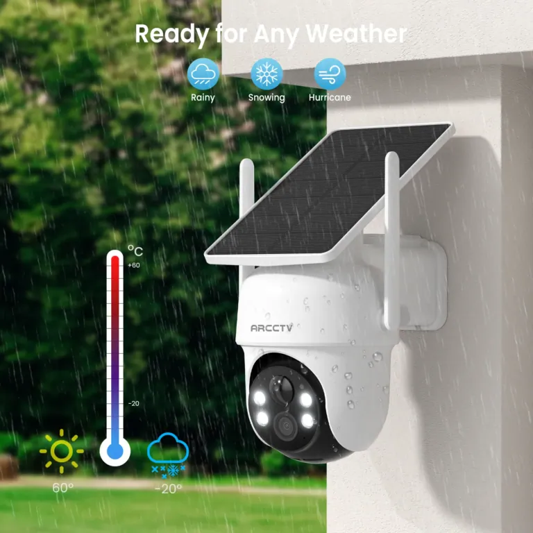 Az ARCCTV kinti kamera okos, napfényből él és mindent lát 5