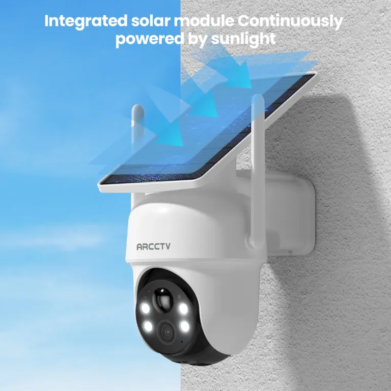 Az ARCCTV kinti kamera okos, napfényből él és mindent lát 4