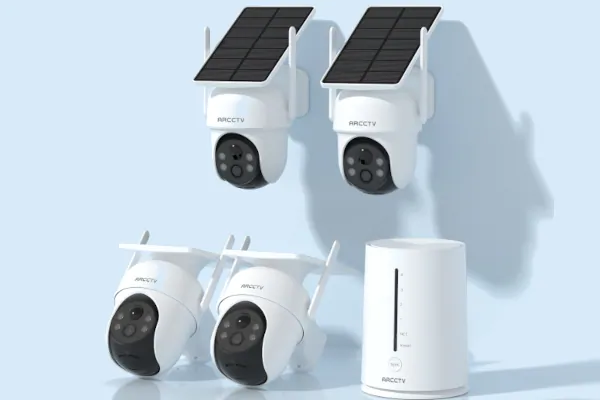 Az ARCCTV kinti kamera okos, napfényből él és mindent lát 1