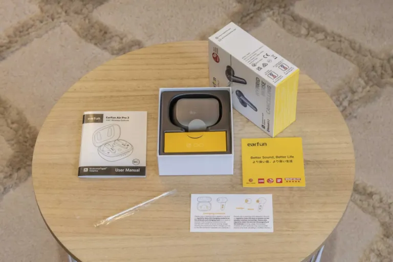Earfun Air Pro 3 Bluetooth fülhallgató teszt 4