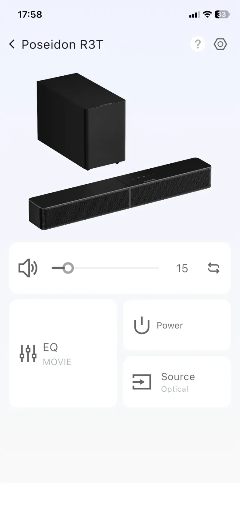Ultimea Poseidon R3T soundbar teszt 31