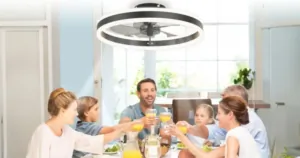 Jelena okos LED-es ventilátor: csendes hűsítés fillérekért