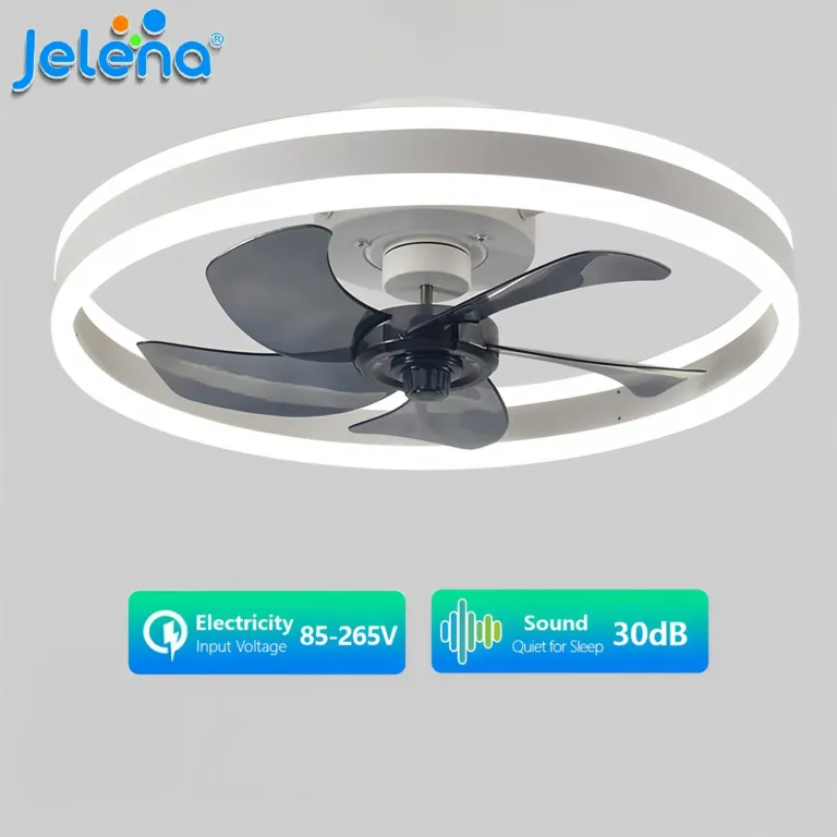 Jelena okos LED-es ventilátor: csendes hűsítés fillérekért 7
