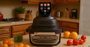 Üvegtálas, érintőkijelzős air fryer jött a NovuLife-tól