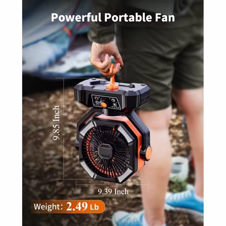 Akciós a ventilátor, ami lámpa és power bank is egyben 7