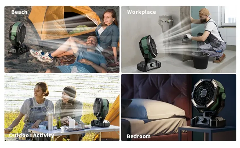 Akciós a ventilátor, ami lámpa és power bank is egyben 14
