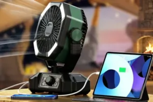 Akciós a ventilátor, ami lámpa és power bank is egyben