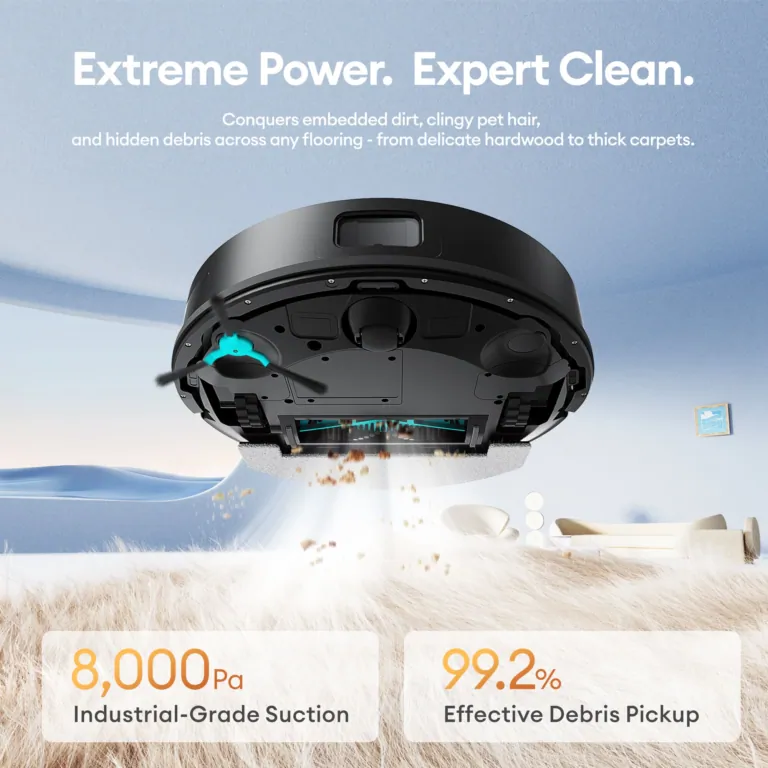 Briliáns robotporszívó lett az új Ultenic T20 Pro 3